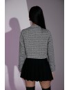 LOLİTA PATTERNED CROP JACKET