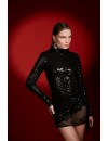 WILMA LACE DRESS - BLACK